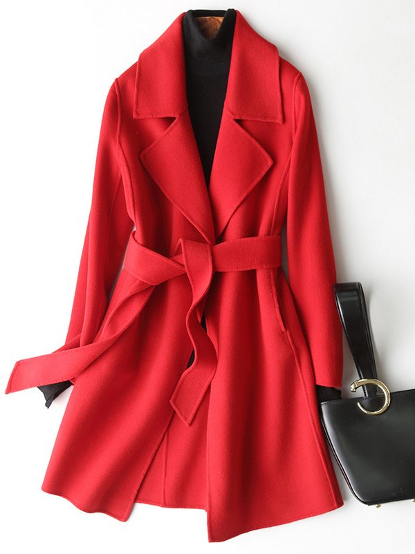 Double-Faced Woolen Goods Cashmere Overcoat - Coats & Jackets - Uniqistic.com