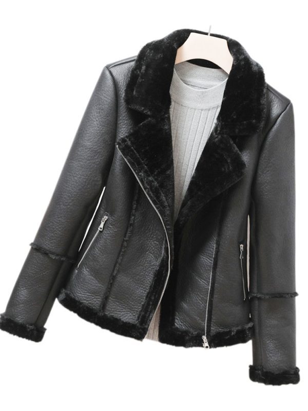 Faux Leather Jacket in Coats & Jackets