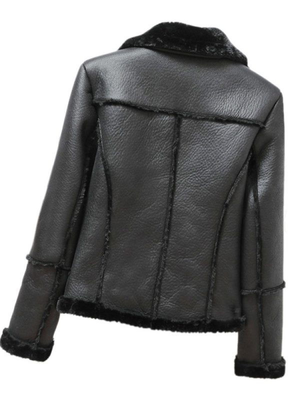 Faux Leather Jacket in Coats & Jackets
