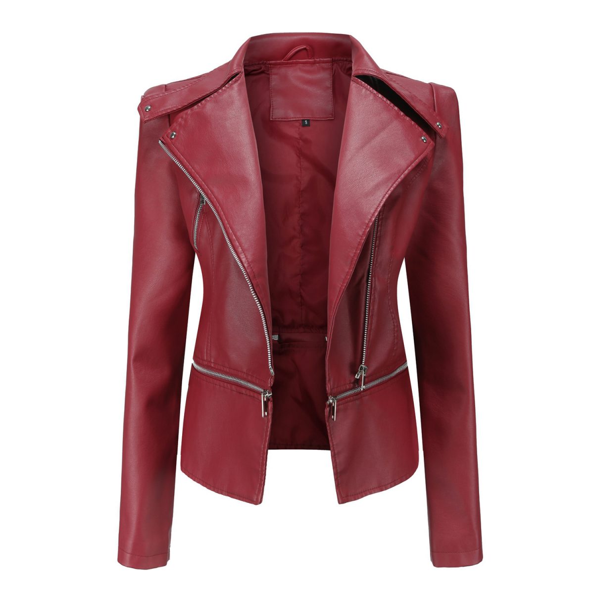 Detachable Hem Leather Casual Jacket - Coats & Jackets - Uniqistic.com