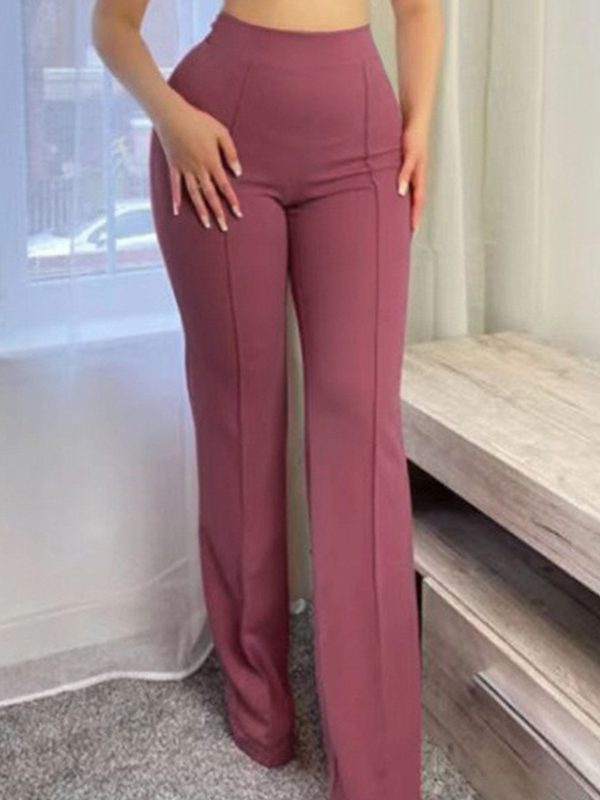 All Matching Fashionable Wide Leg Pants in Pants