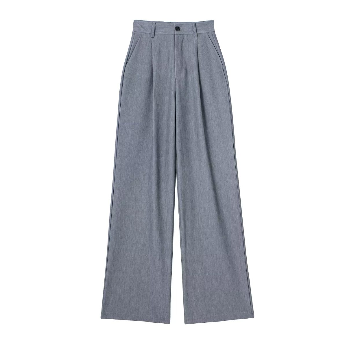 High Waist Drooping Slimming Straight Loose Fitting Mopping Pants in Pants