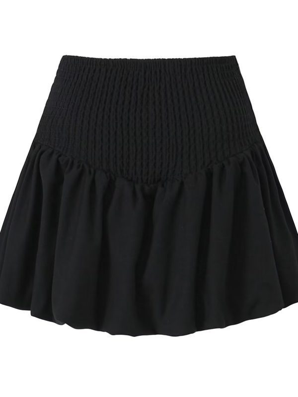 Irregular Asymmetric Stitching Skirt in Skirts