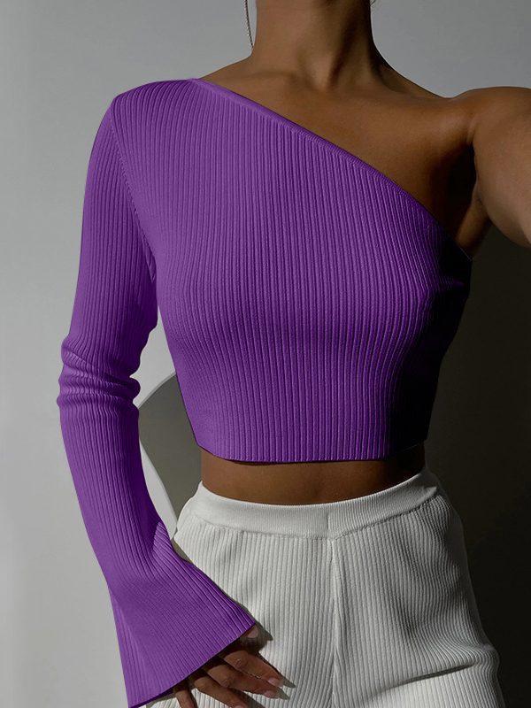 Sexy Slim Fit Backless Top in T-shirts & Tops