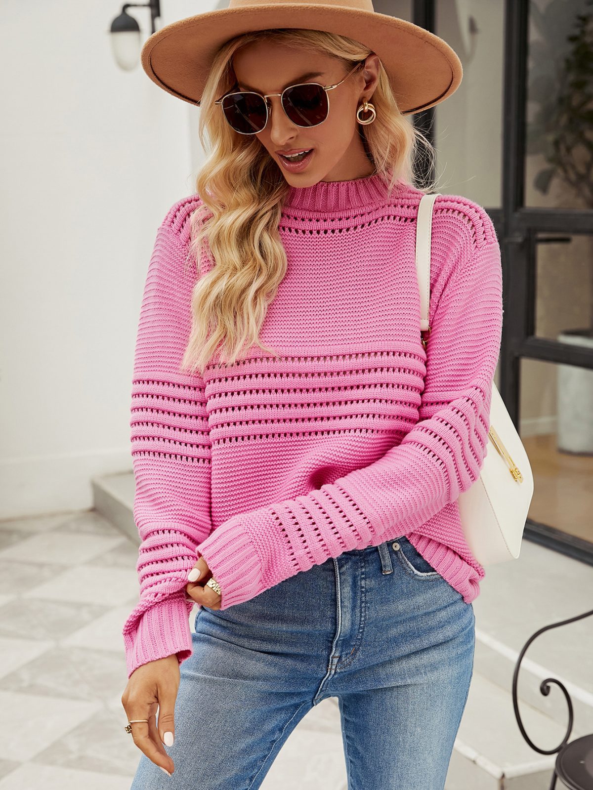 Pit Striped Sweater in Sweaters