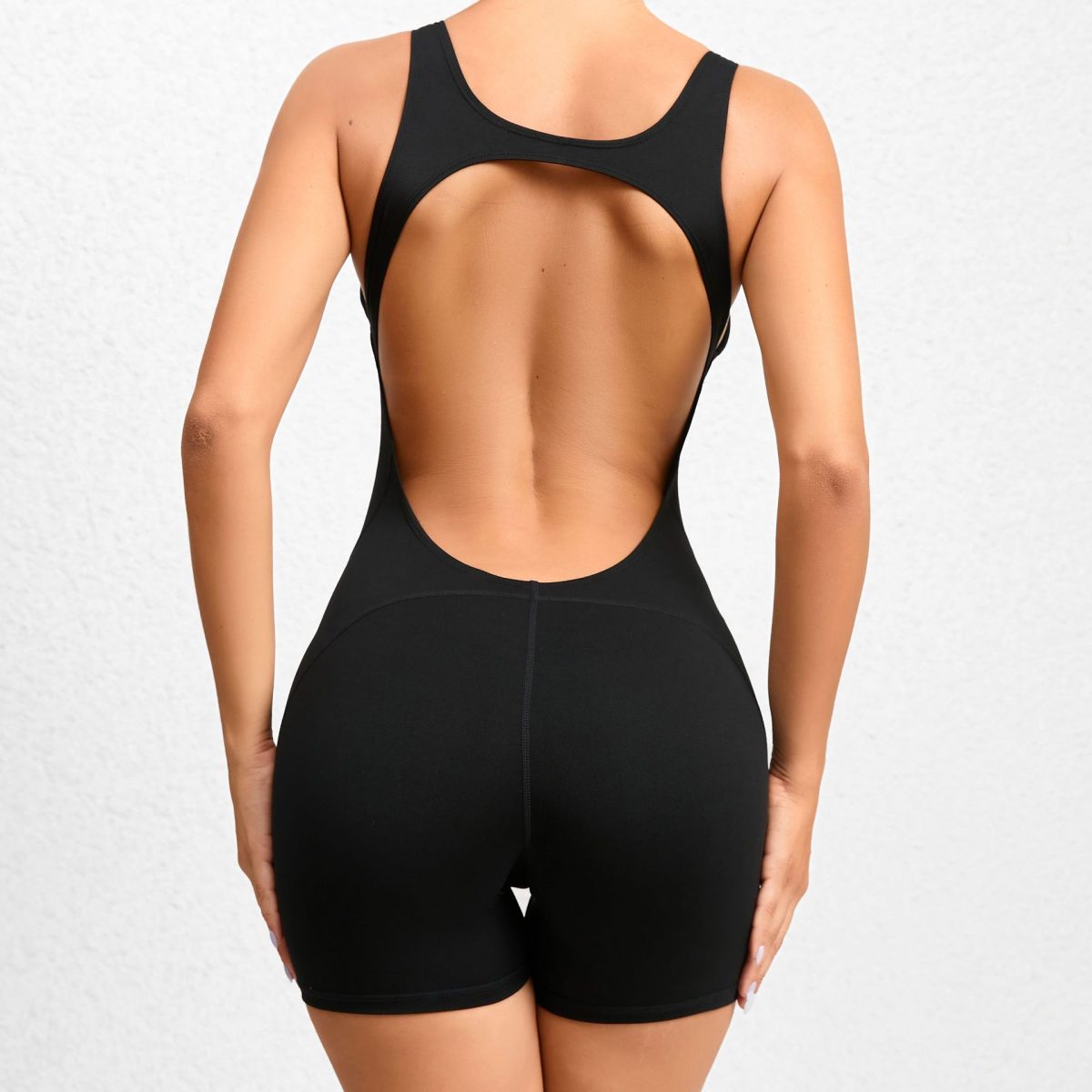 Quick Drying Fitness Integrated Hip Lifting Sport Yoga Jumpsuit in Jumpsuits & Rompers