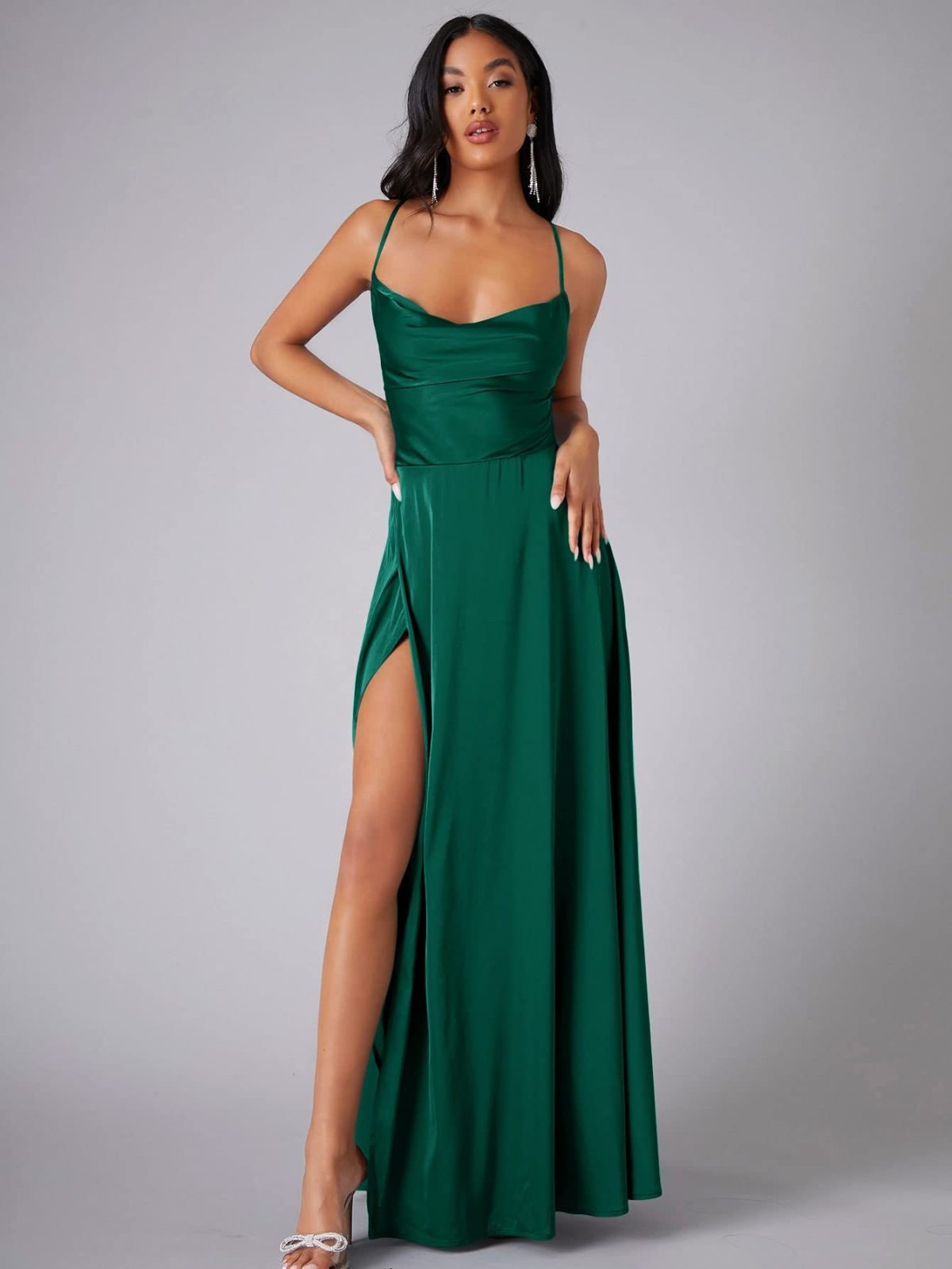 Sexy Slimming Slim Fit Backless Dress in Dresses