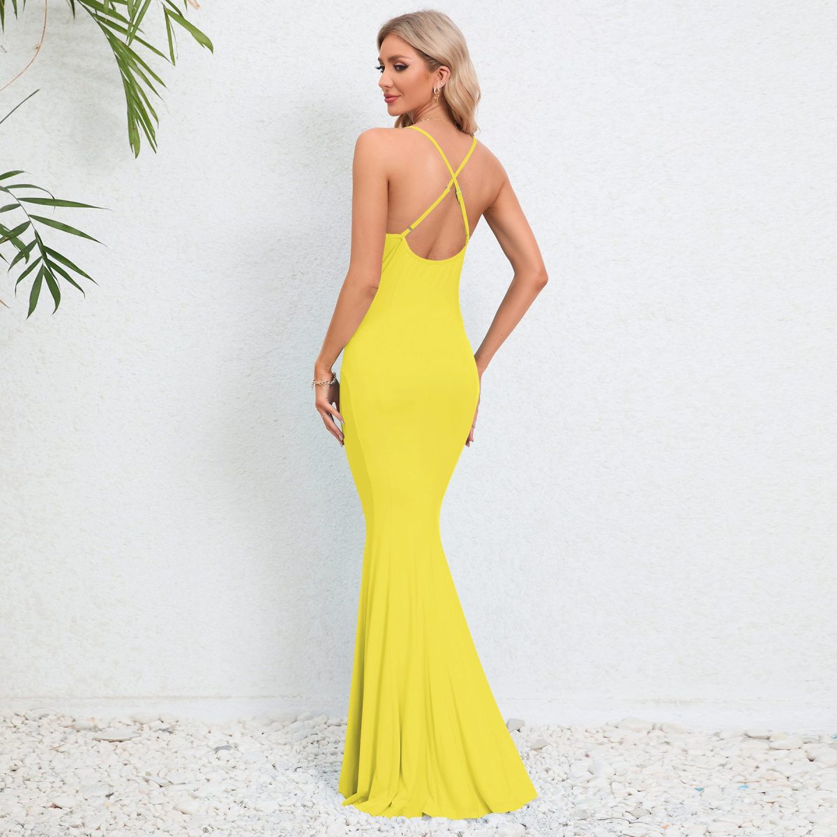 Sexy Slim Fit Fishtail Dress in Dresses