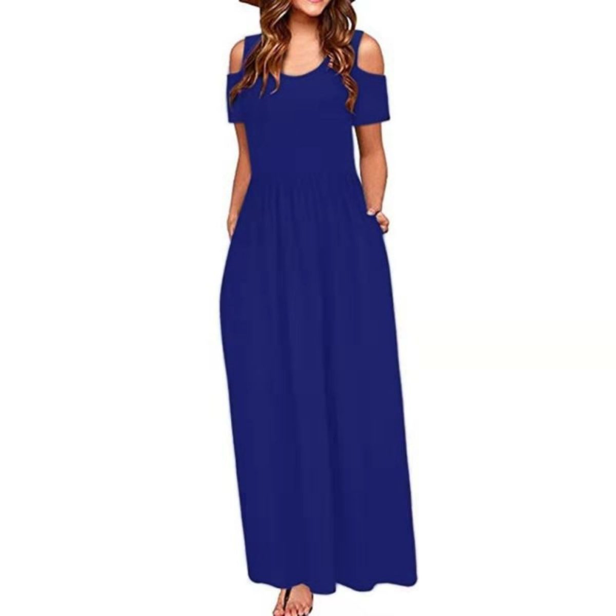 Round Neck Casual Short Sleeve Dress in Dresses