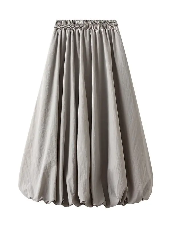 High Waist A Line Skirt in Skirts