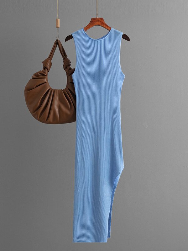 Sexy Irregular Asymmetric Slim Fit Dress in Dresses